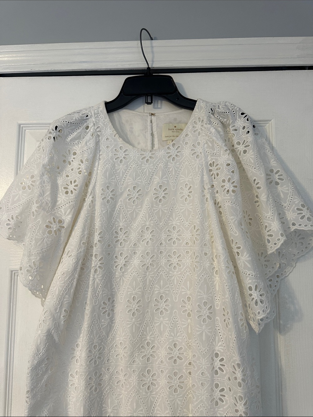 Kate spade white dress size large - Picture 5 of 16